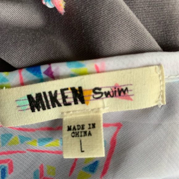 Multicolour Miken Swim Cover Up - Picture 2 of 4